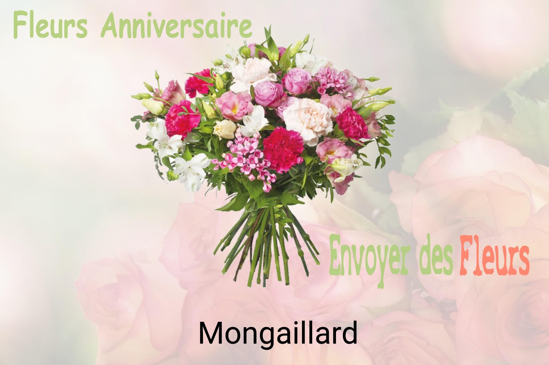 Bouquet de fleurs d’anniversaire livré à Mongaillard
