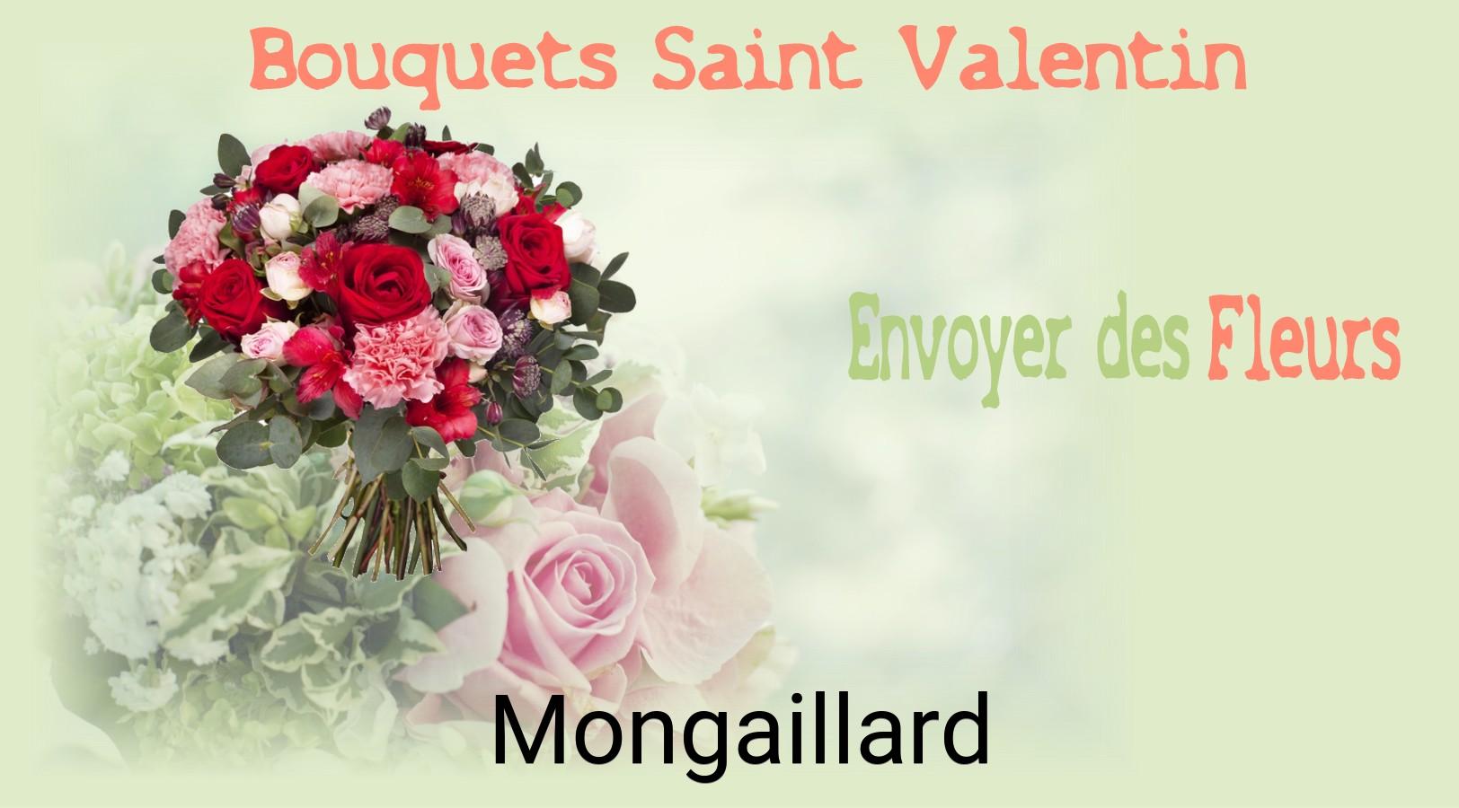 Roses de Saint-Valentin livrées à Mongaillard